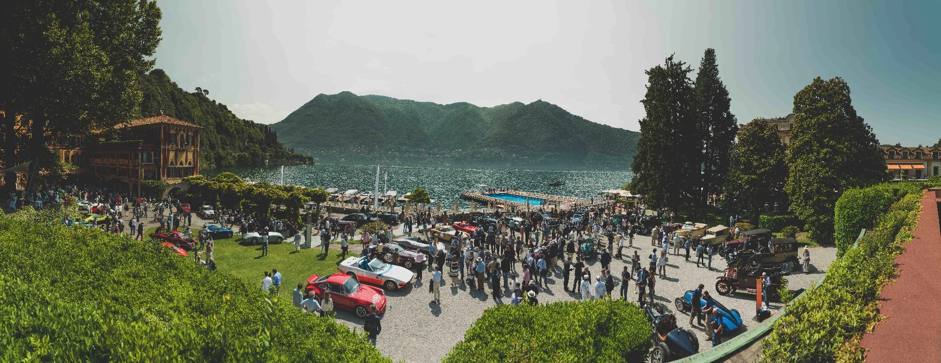 Concours events always seem to be held in picturesque surroundings, and the Villa Erba and Villa d'Este connection makes for a wonderful and supportive local environment.