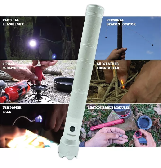 This thing is so packed with features, it's honestly amazing they remembered the actual flashlight itself!