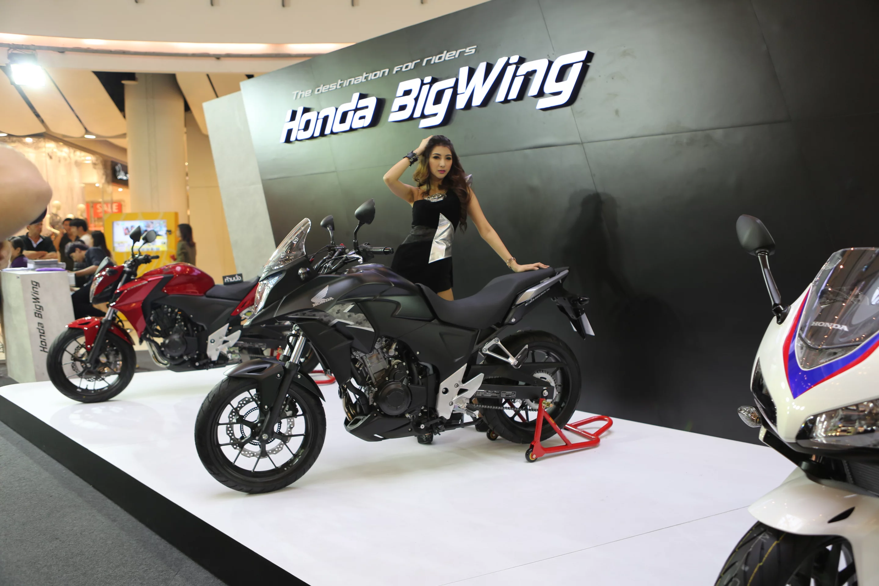 One of Honda's many stands at the Festival (Photo: Husna Namirembe/Gizmag)
