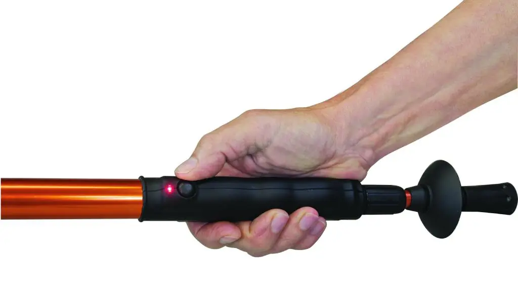 The Hike 'n Strike power button