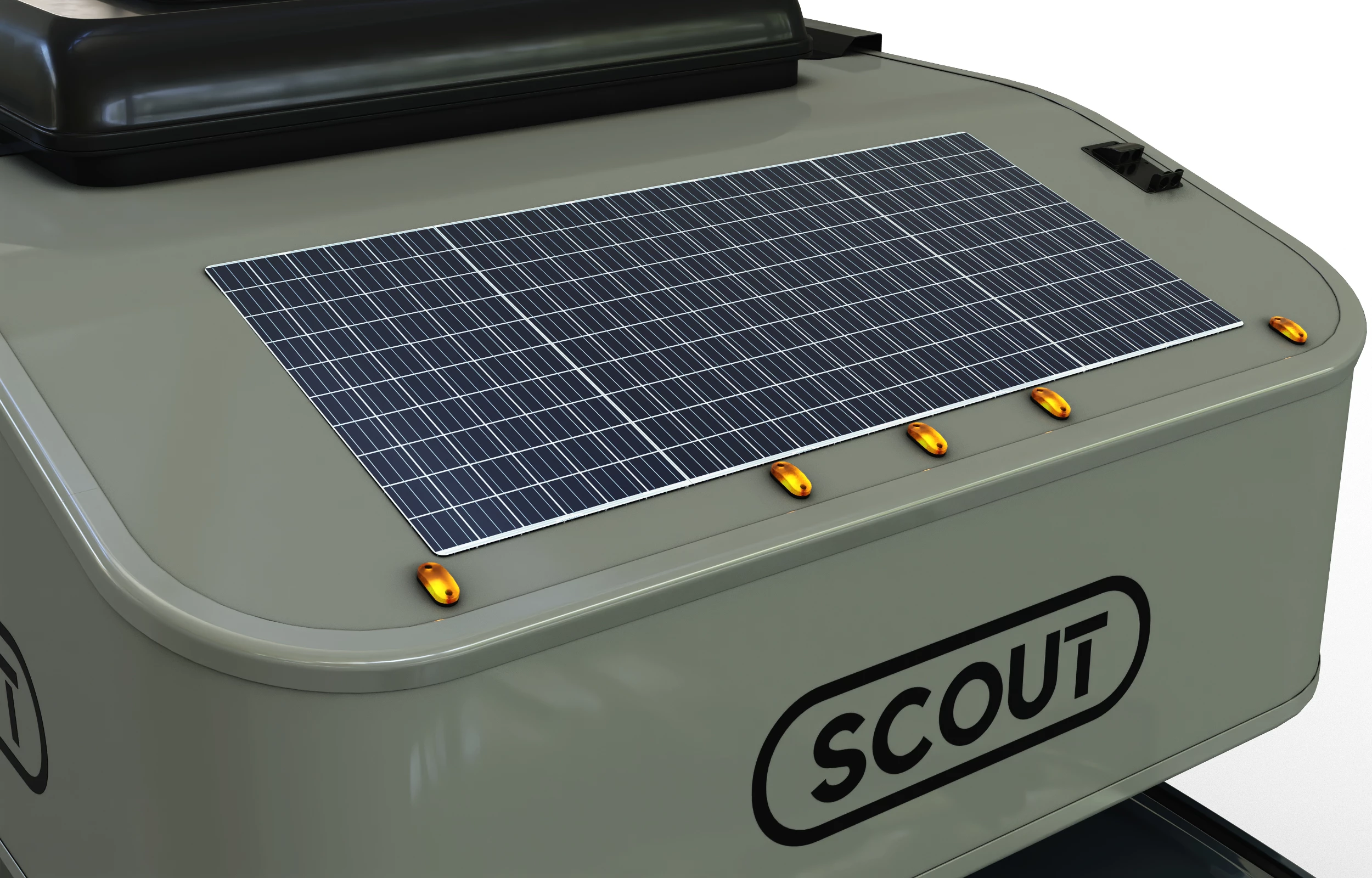 A 160-W solar panel comes standard to help keep the Goal Zero power pack running
