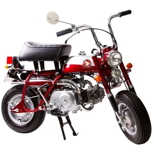 Monkeys through the years: front forks get suspension in 1970