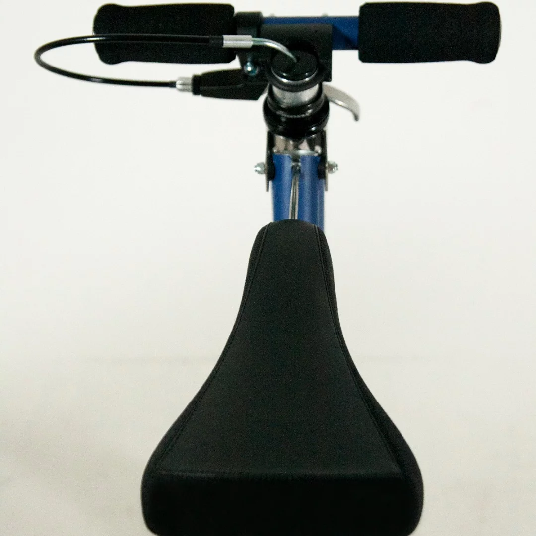 The Wheela scootbike features an anatomical seat