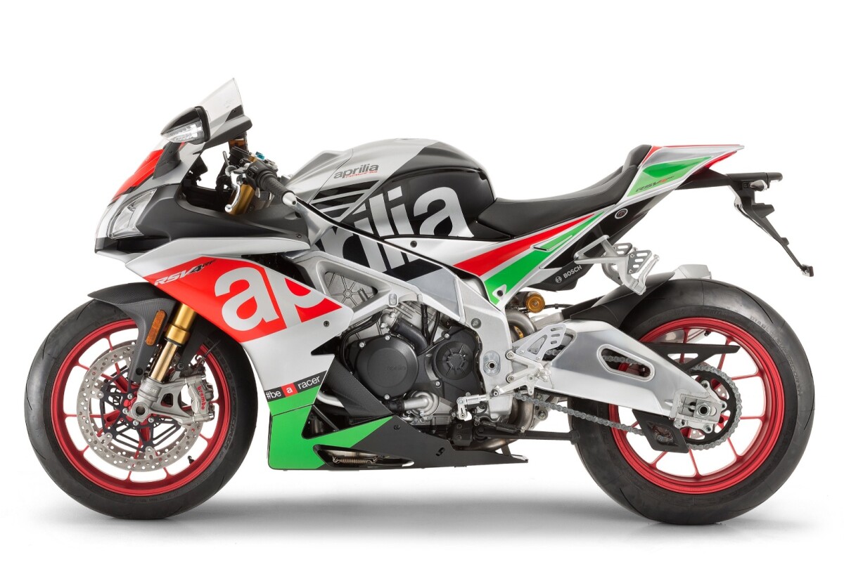 The new Aprilia RSV4 Factory features a plethora of new electronic controls with on the fly adjustments