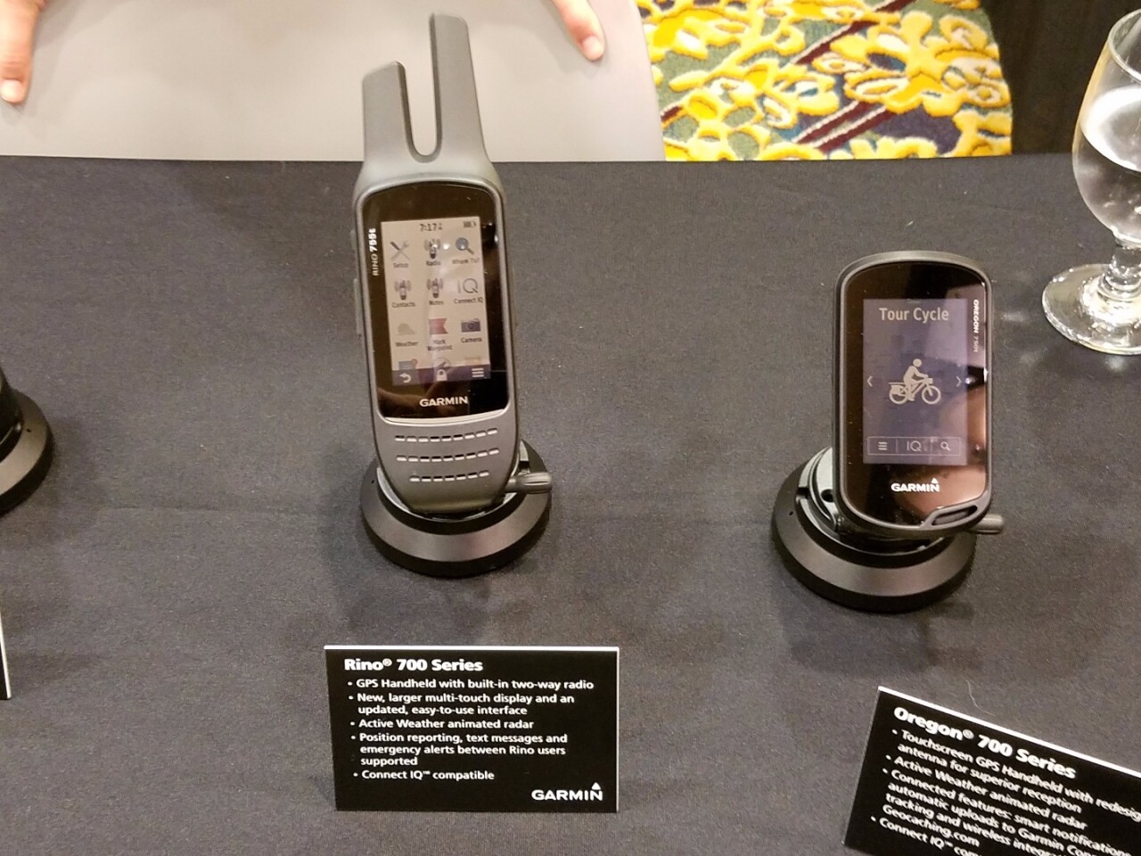 Garmin shows the Rino 755t at Outdoor Retailer Summer Market 2016