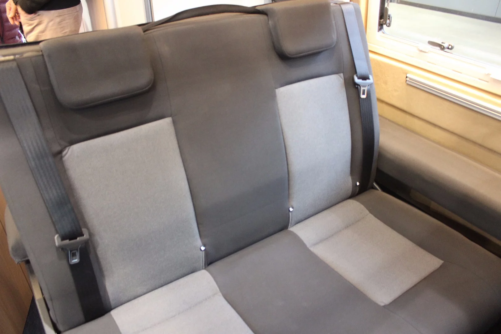 The StarCamper includes a convertible bench/bed