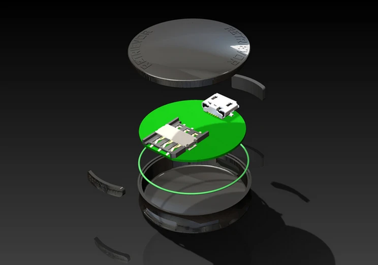 Exploded view of the Retrievor