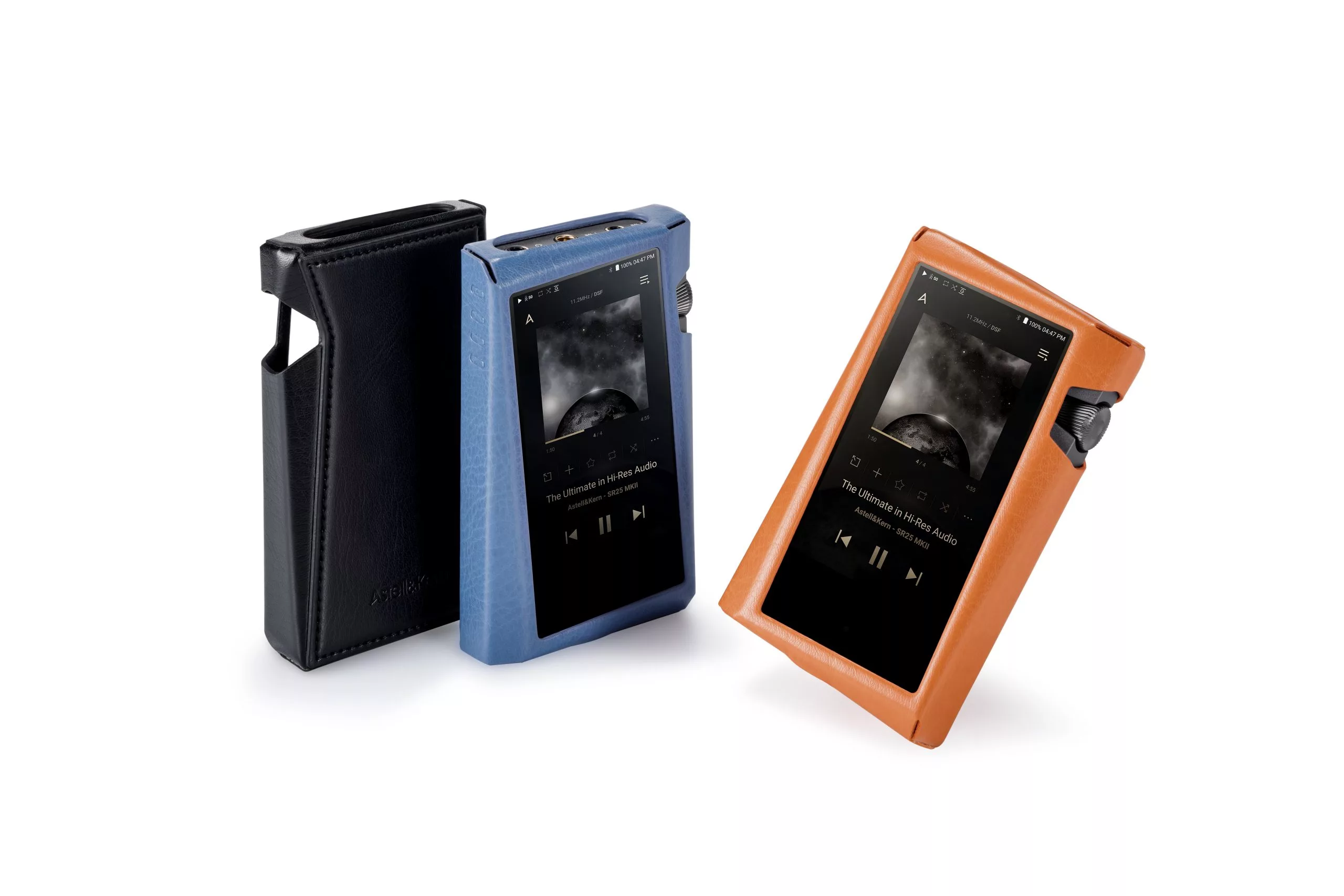 A&K's "entry-point" digital audio player can be wrapped in a memory material protective case, though it's an optional extra