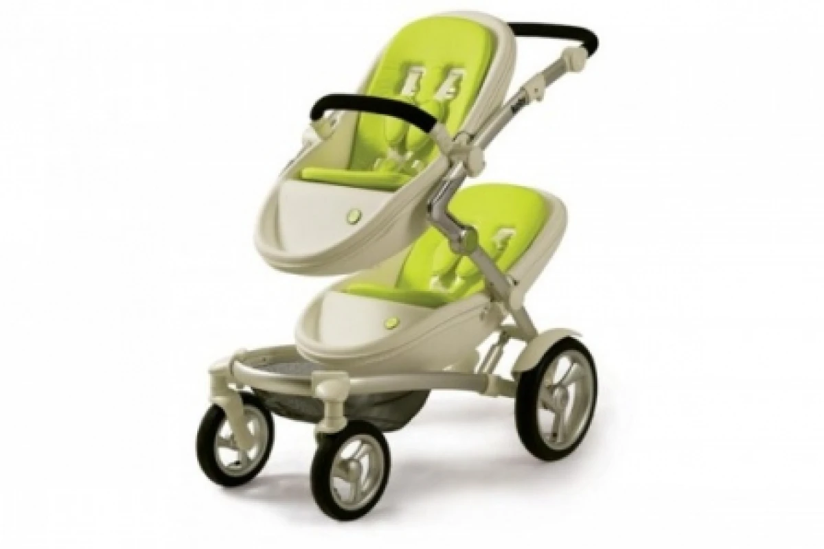 Mima's Kobi is an award-winning stroller that converts easily from a carrycot to a toddler seat and can accommodate two children