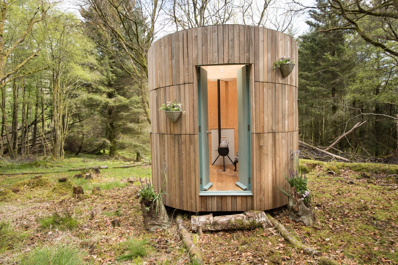 The Woodland Stargazer is located in Ardgour, Scotland