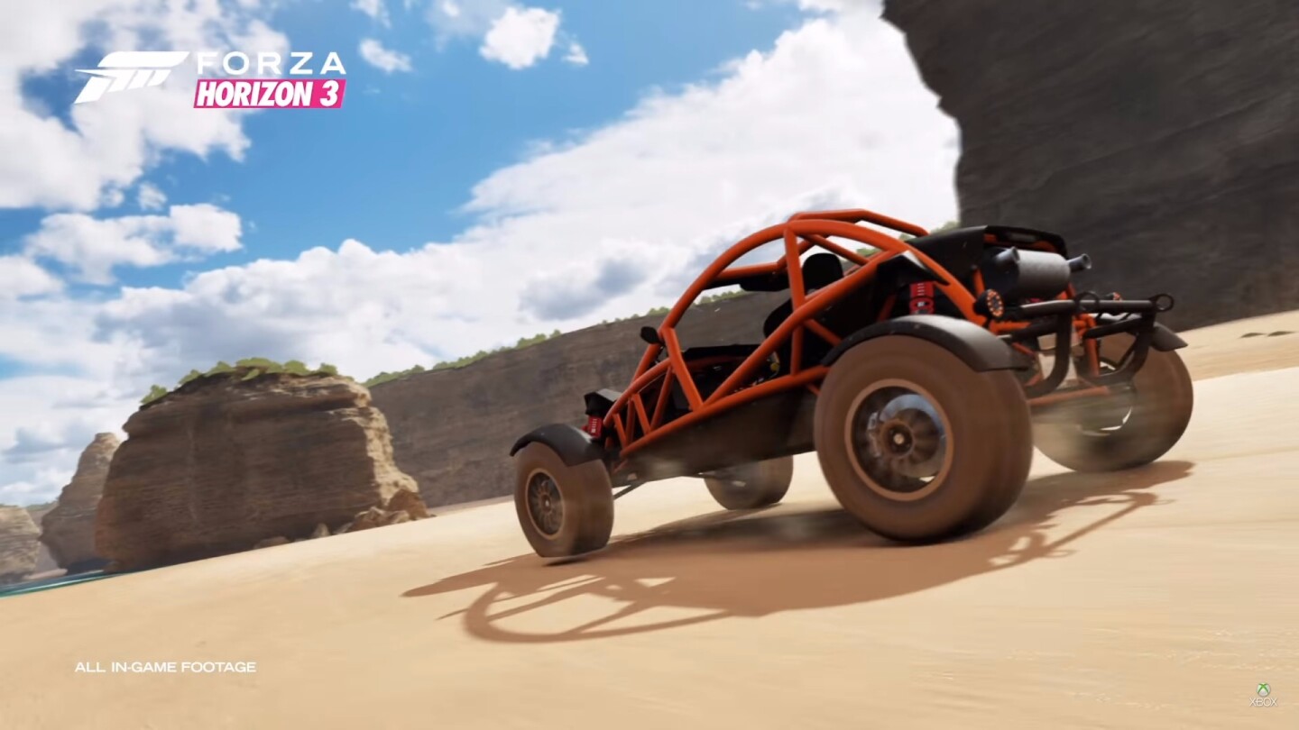 Forza Horizon 3 takes place is Australia, features co-op racing, and looks like it'll definitely keep up the momentum of the series