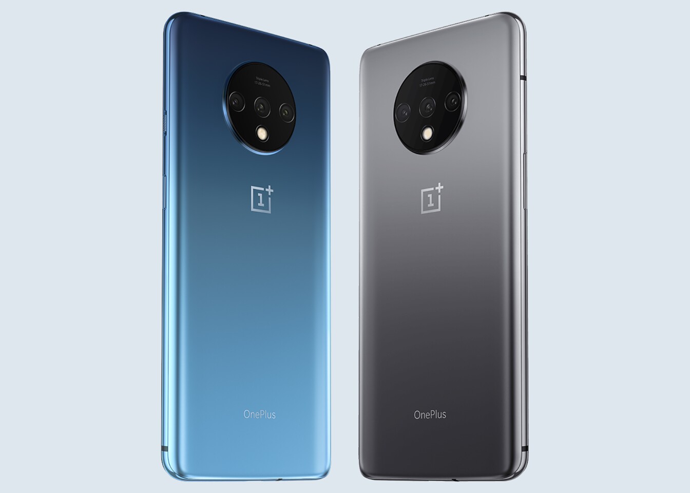 Blue and silver are your color choices for the OnePlus 7T – yours for $599
