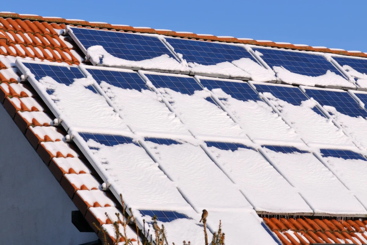 A new nanogenerator could harvest energy directly from snow, helping solar panels deal with wintry conditions