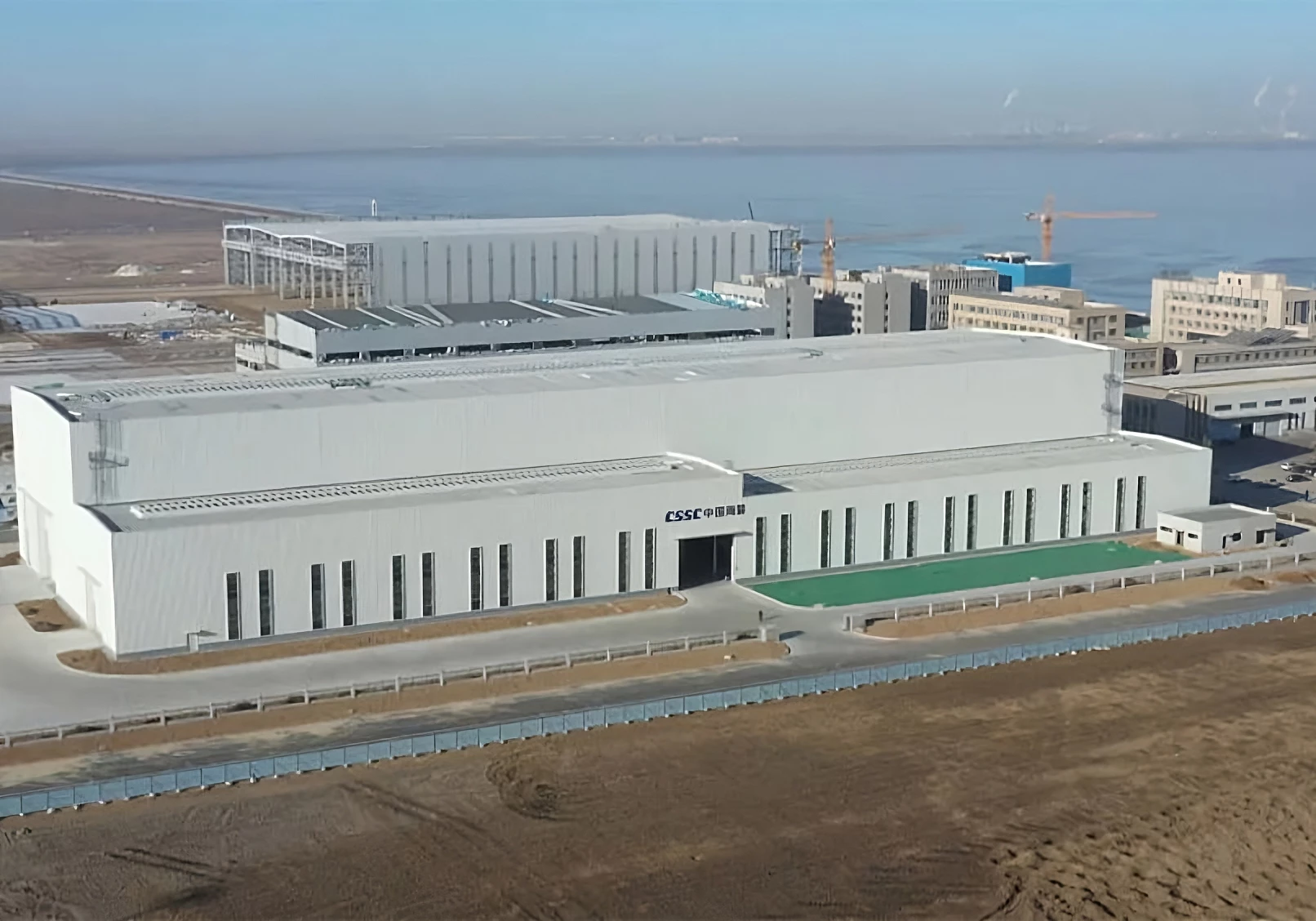 CSSC's manufacturing facility for these machines in the Dongying Offshore Wind Power Equipment Industrial Park is 192 meters long, 66 meters wide
