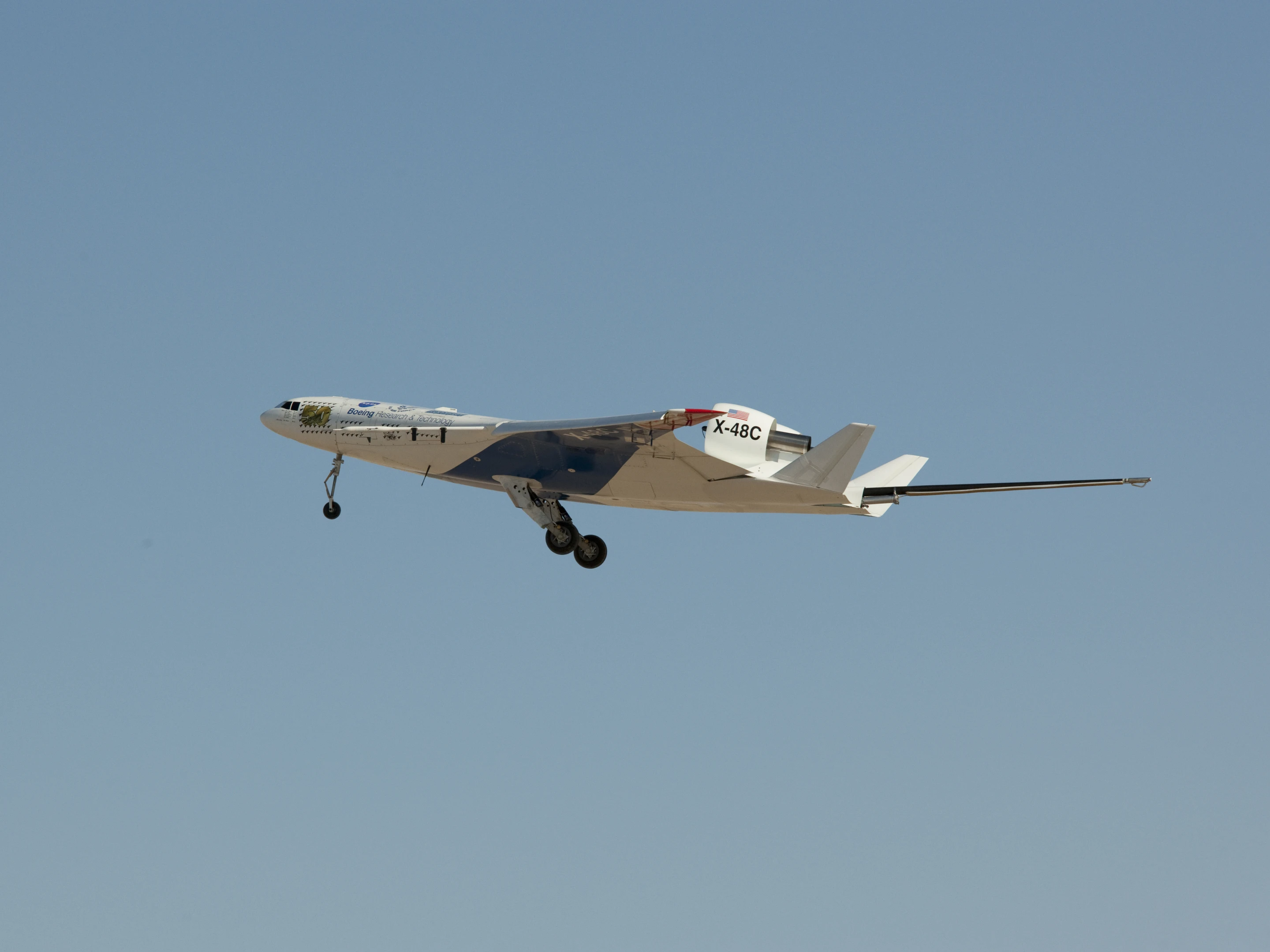 The first test flights of the X48-C took place in August of 2012 (Photo: NASA/Carla Thomas)