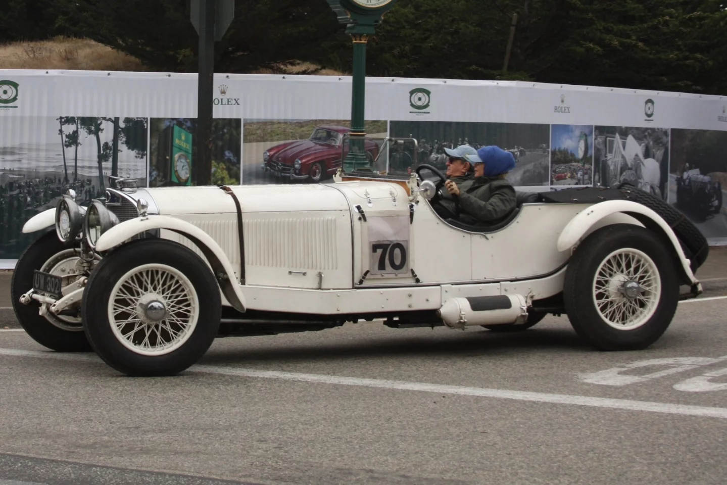 The winner of the Mercedes-Benz Star of Excellence Award and first in Class L1 (Prewar Preservation) was this 1929 Mercedes-Benz 710 SS Barker Tourer Race Car, owned by The Keller Collection at The Pyramids, Petaluma, California