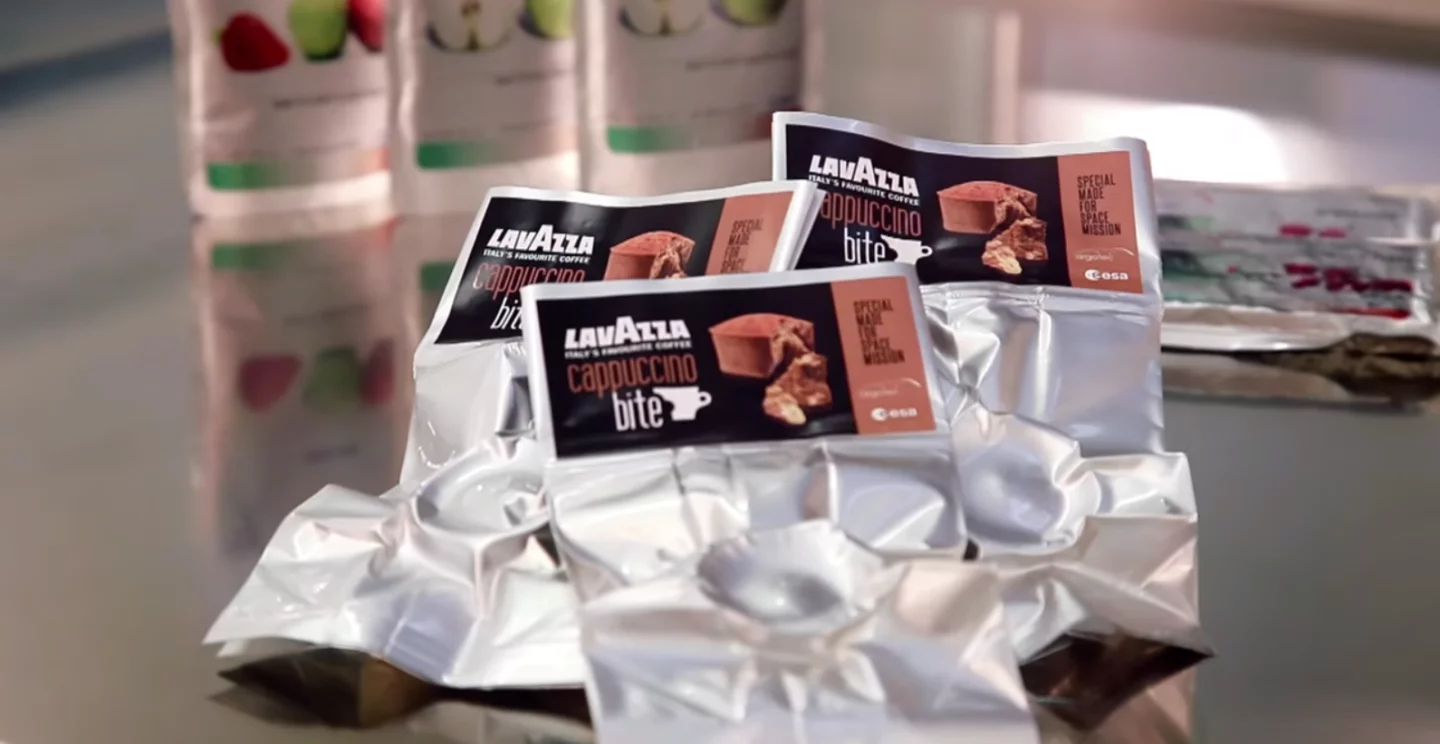 Coffee capsules for the ISSpresso