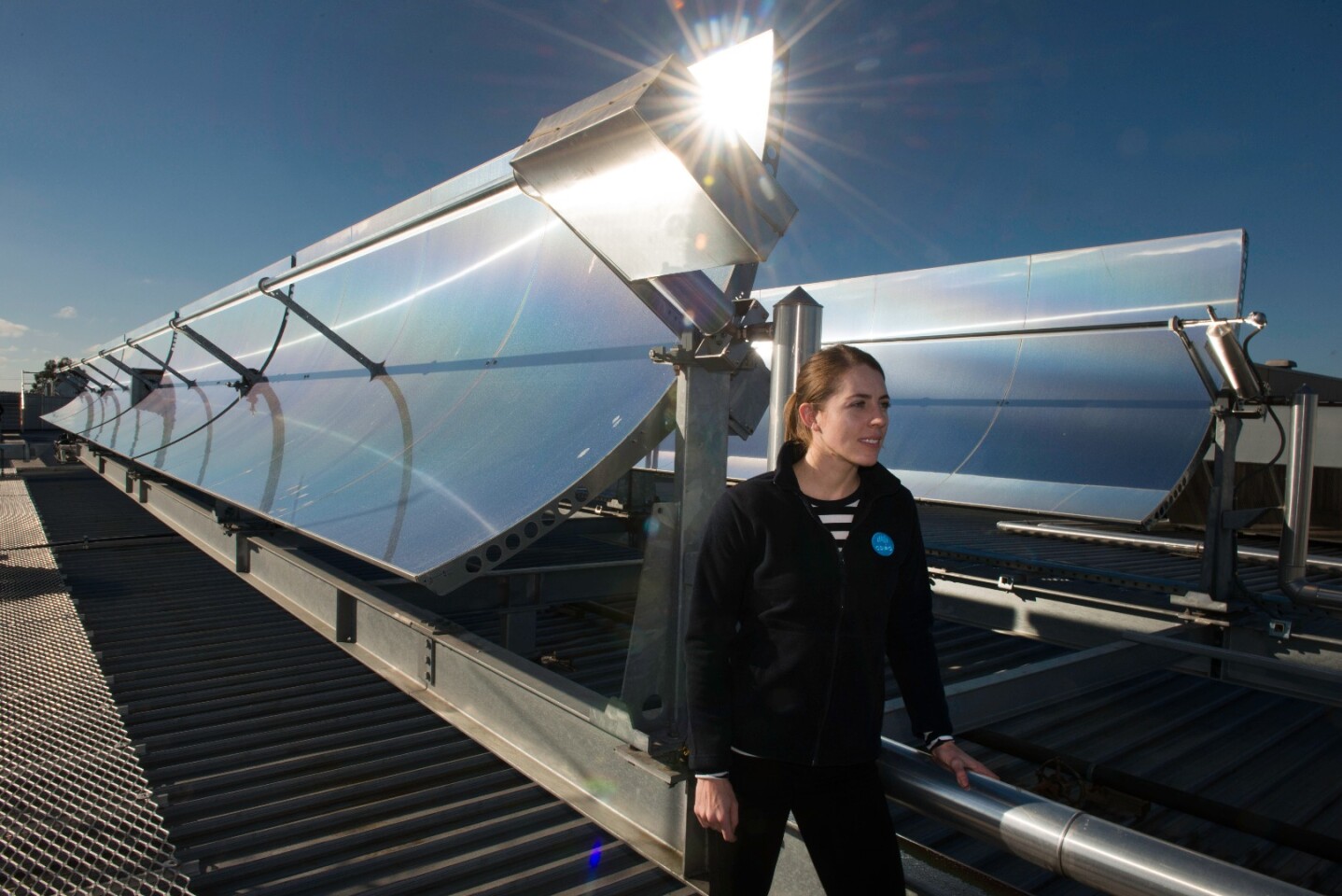 The researchers believe that solar heat-driven desiccant air conditioning systems have the potential to significantly reduce the electric power needs for humidity controlled fresh air requirements for large commercial spaces