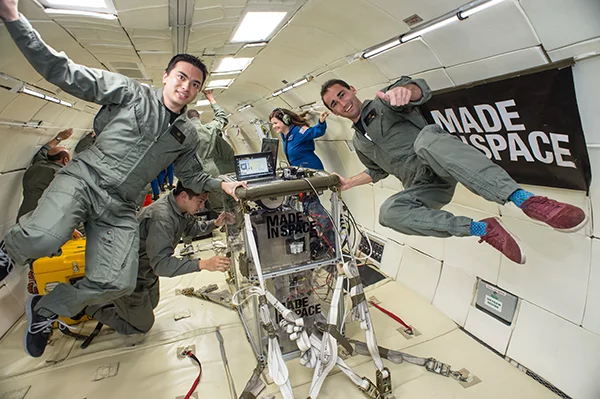 Made In Space says that the Zero-G is the first 3D printer designed to operate in zero gravity and that it has carried out over 30,000 hours of testing