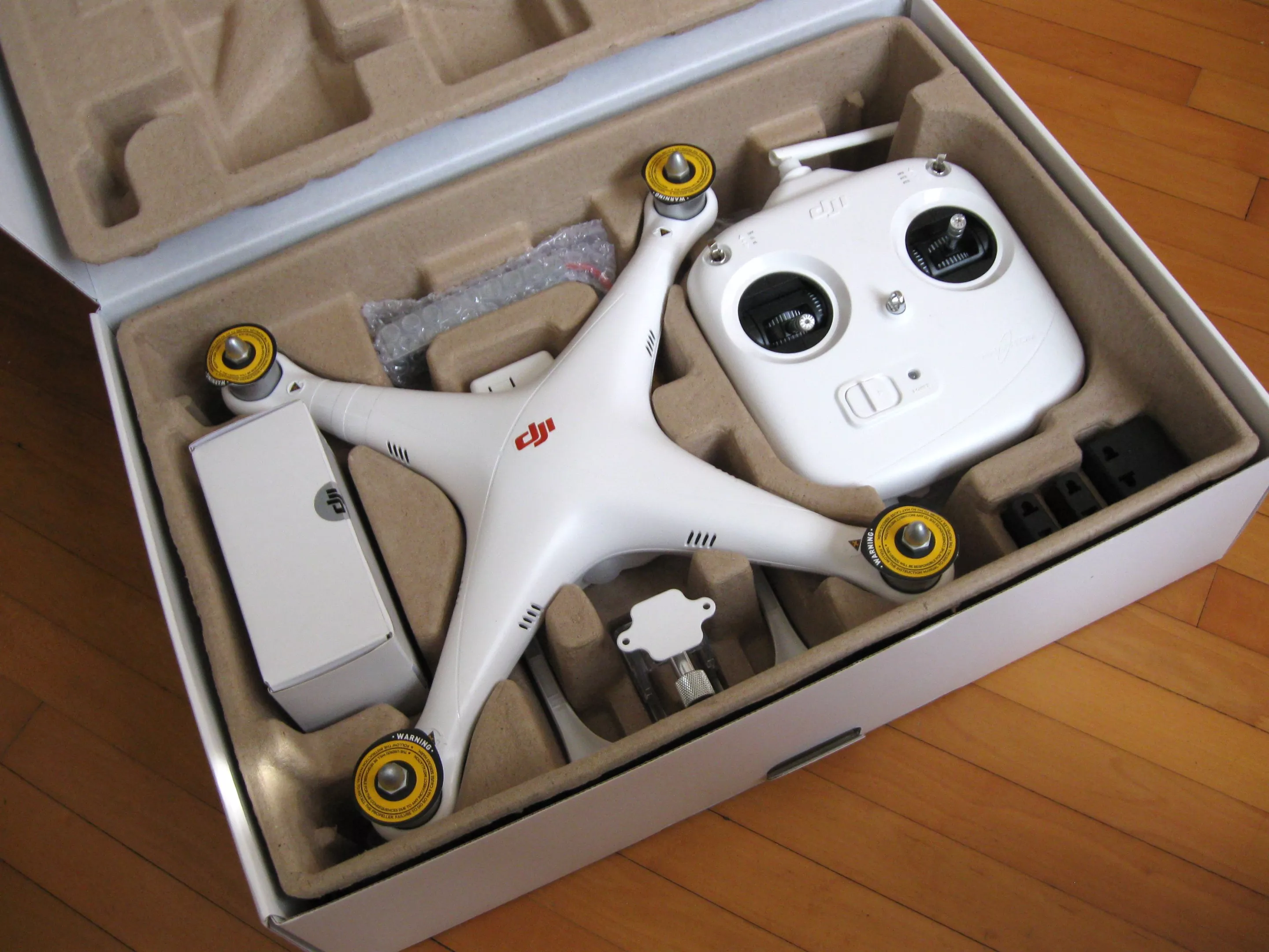 Cue the "Opening of the Lost Ark music" – revealing the still-boxed Phantom