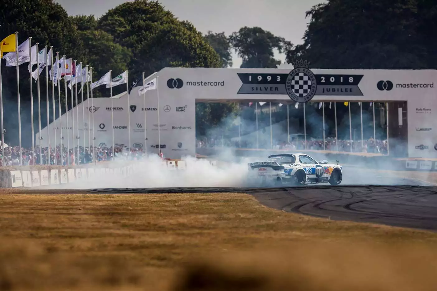 Some Saturday action at the 2018 Goodwood Festival of Speed
