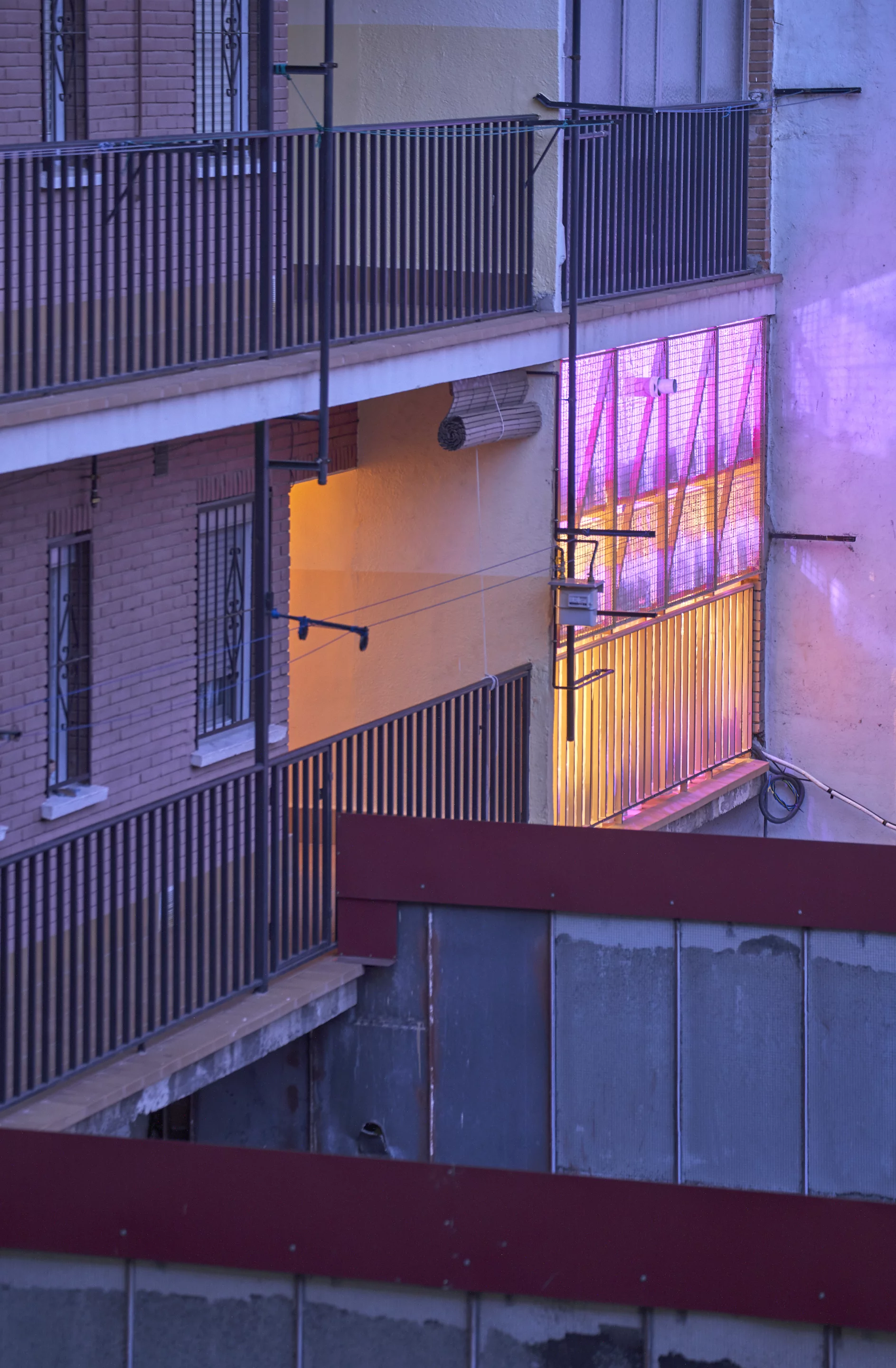 The apartment is located in Madrid