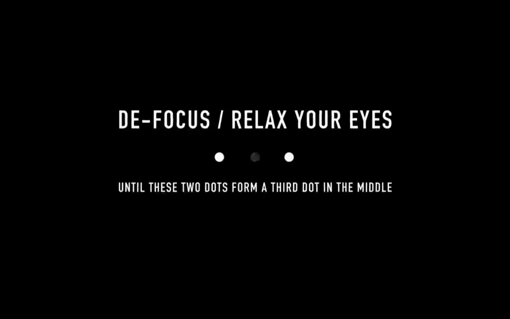 Directions for the optical illusion either instruct the viewer to defocus or cross their eyes, depending on the type of autostereogram