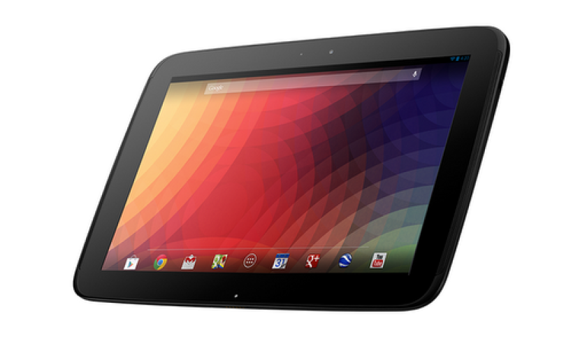 The Nexus 10's display should be quite a bit sharper than the iPad's Retina Display