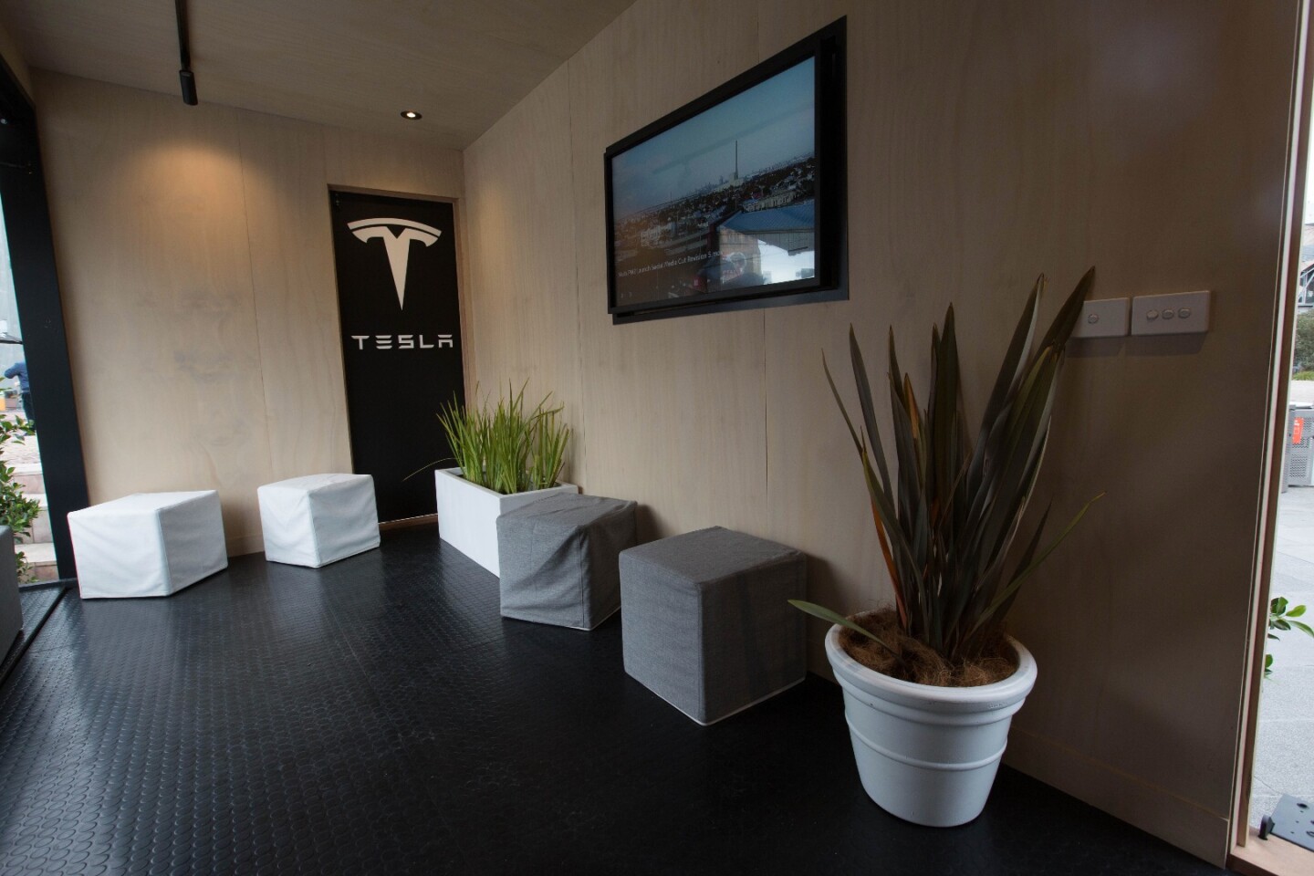 Tesla Takes Solar powered Tiny House On Tour Tesla takes solar powered tiny house on tour