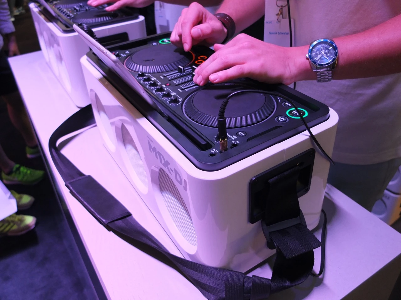 The M1X-DJ Sound System will be available from November 2013, and will set you back €399 (roughly US$525)