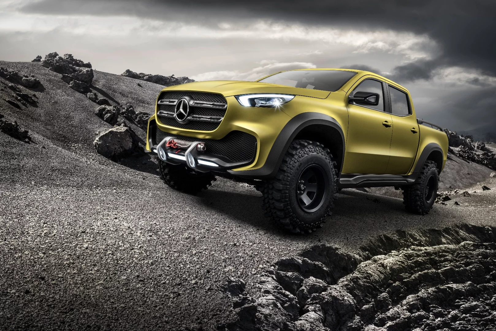 The X-Class in Powerful Adventurer trim