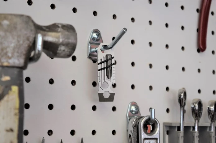 The EverRatchet multitool is designed more time in a pocket than hung on a wall