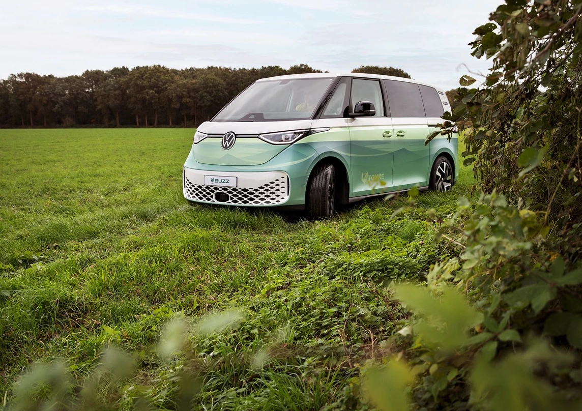 Tonke had previously said it was waiting for the long-wheelbase ID. Buzz, but it instead revealed a Buzz Module that works with both long- and short-wheelbase versions