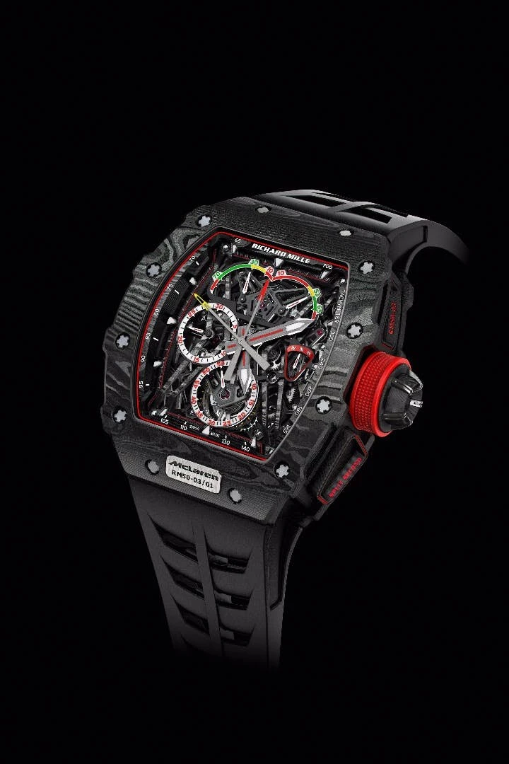 The RM 50-03 weighs just 38 grams