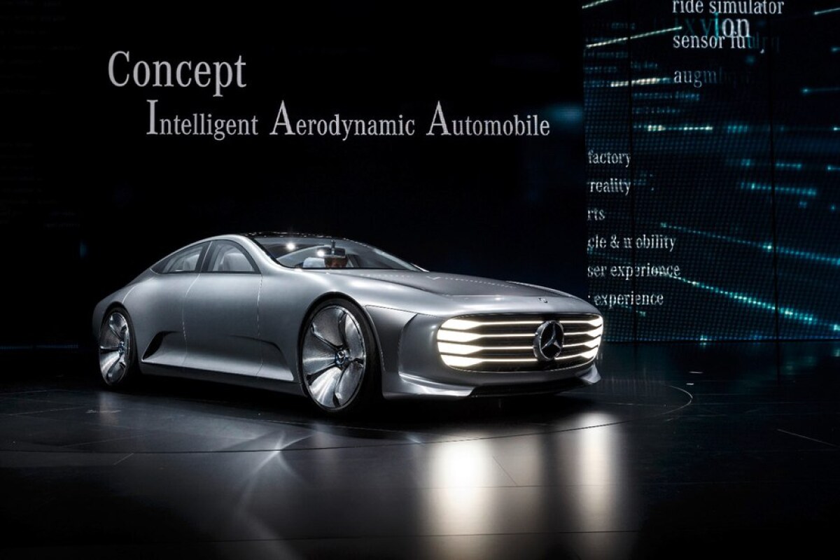 Mercedes Intelligent Aerodynamic Automobile was among the cream of the concept car crop during 2015