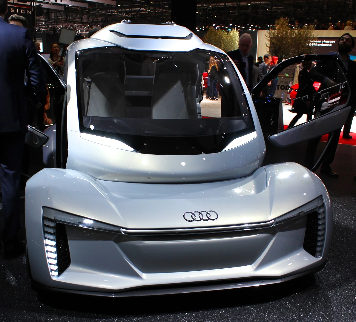 The Pop.Up Next's styling gets an Audi makeover