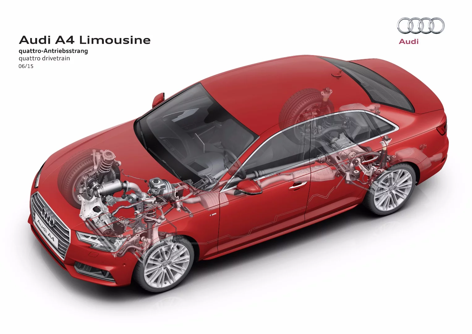 Quattro all-wheel drive makes for a safer, more secure drive