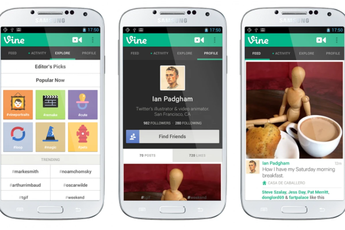 Twitter released Vine for Android devices earlier today