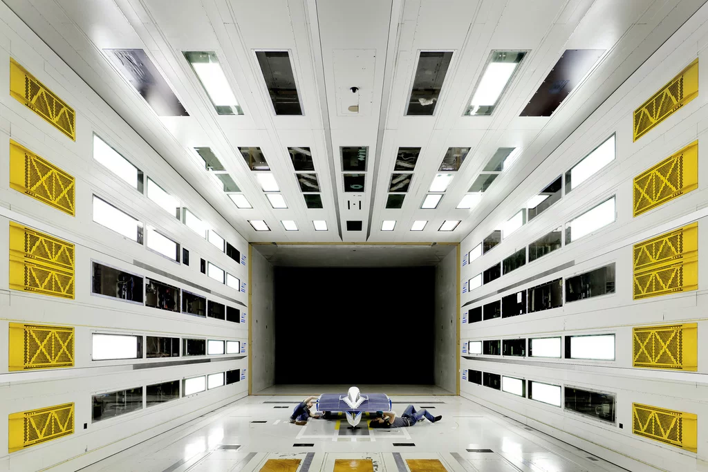 Nuna6 in the wind tunnel (Photo: Jorrit Lousberg)