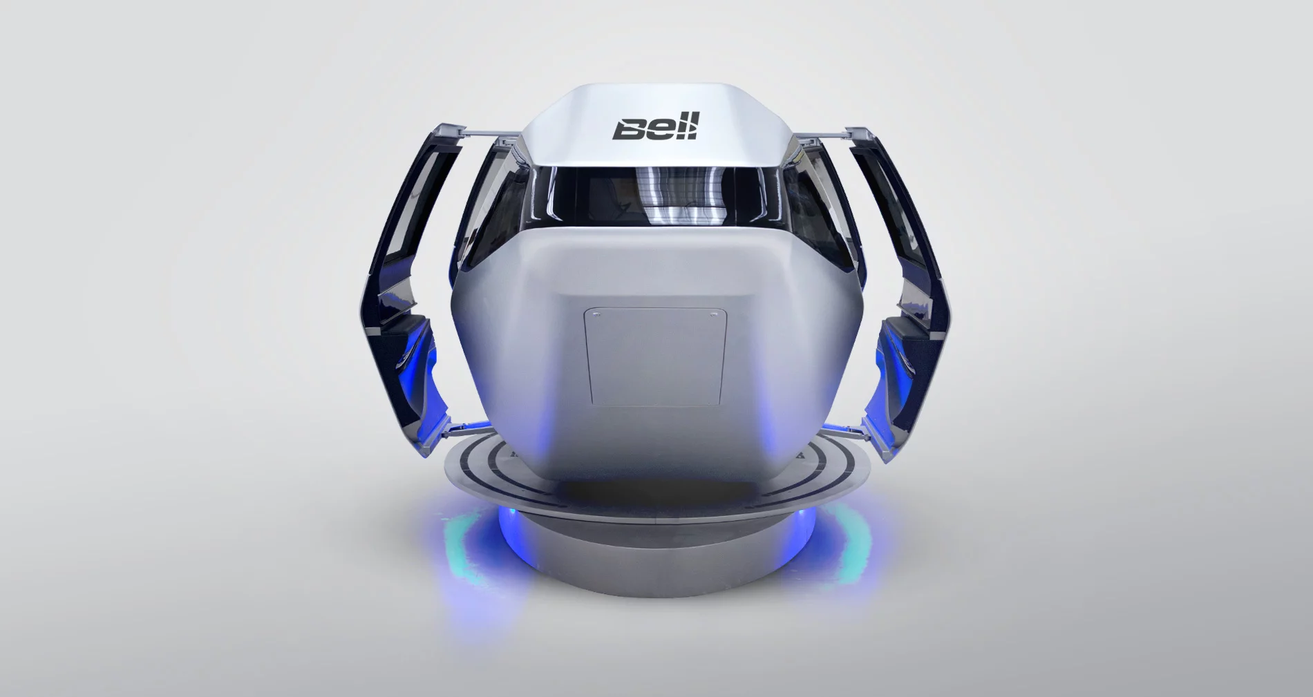 Bell Helicopter has dropped into CES in Las Vegas this week with a flying taxi cabin design