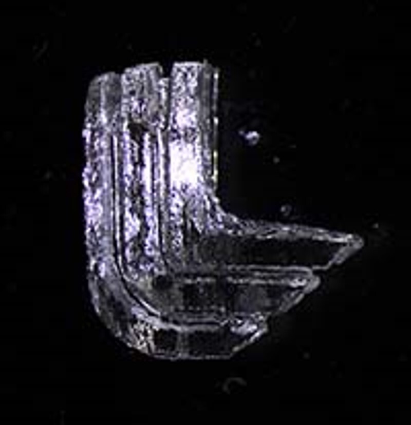 There is a limit to how complex shapes can be at this stage of the research