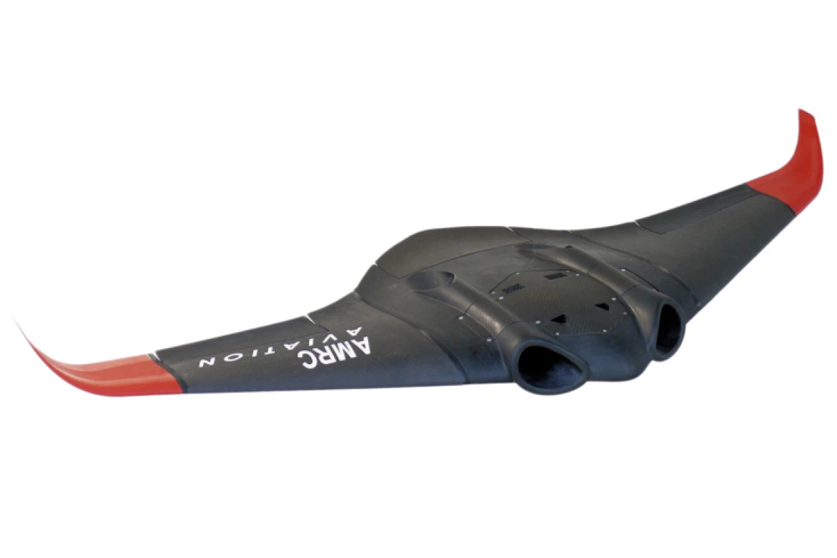 It may look like a flying manta ray, but this is actually the University of Sheffield's latest UAV