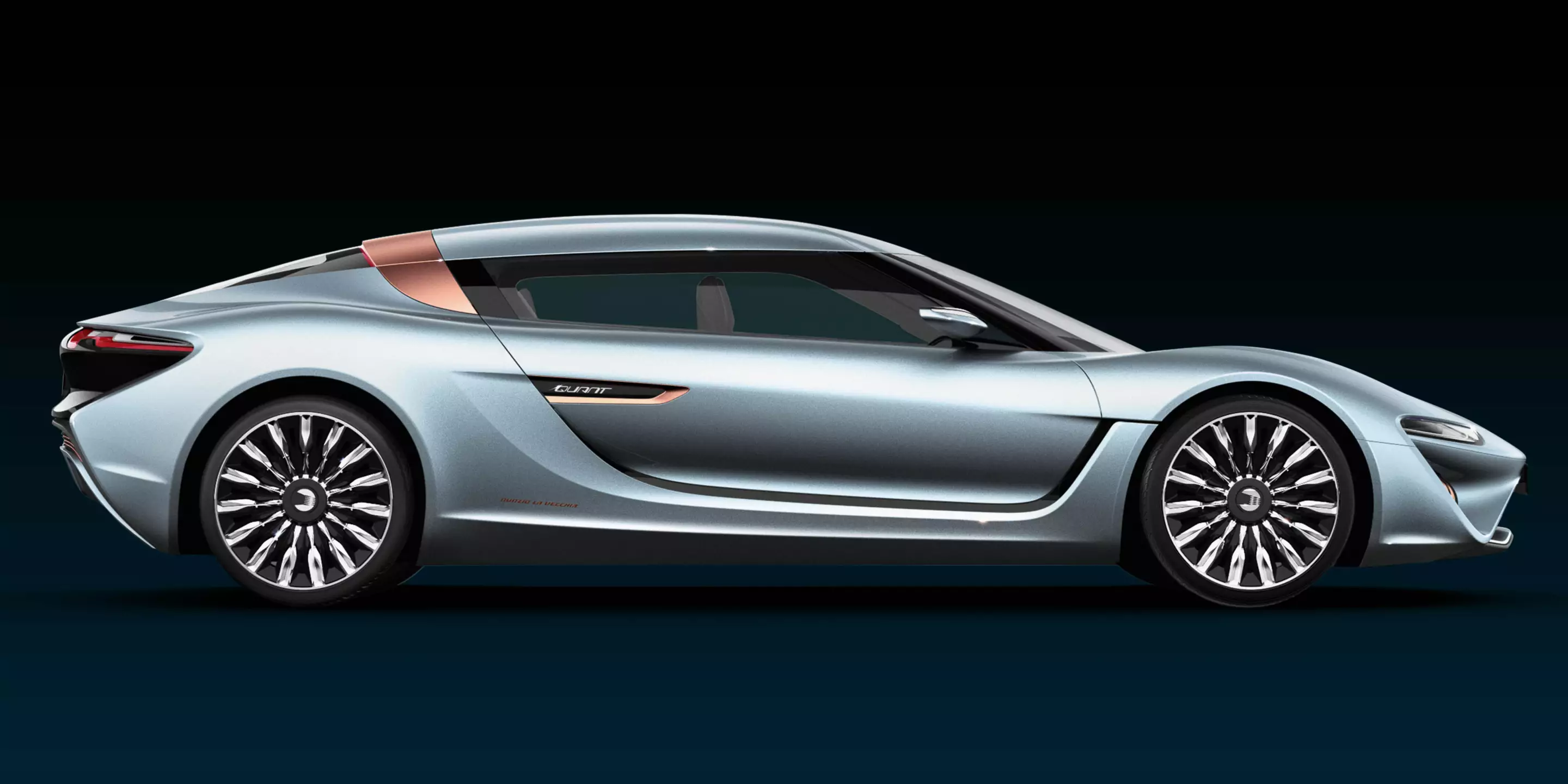 The Quant measures more than 17 ft (5.25 m) in length