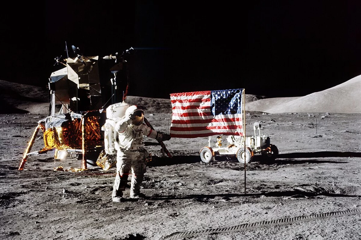 Mission Commander Gene Cernan of Apollo 17