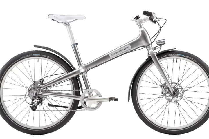 The Starke 1 from Silverback features an electric pedal assist motor and a dynamo-powered USB port