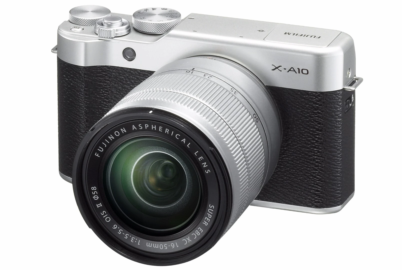 The Fujifilm X-A10 mirrorless camera will be available bundled with a 16-50-mm kit lens for $500