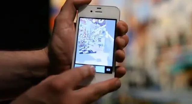 The Repentir app allows users to see how the painting "Transamerica" was created