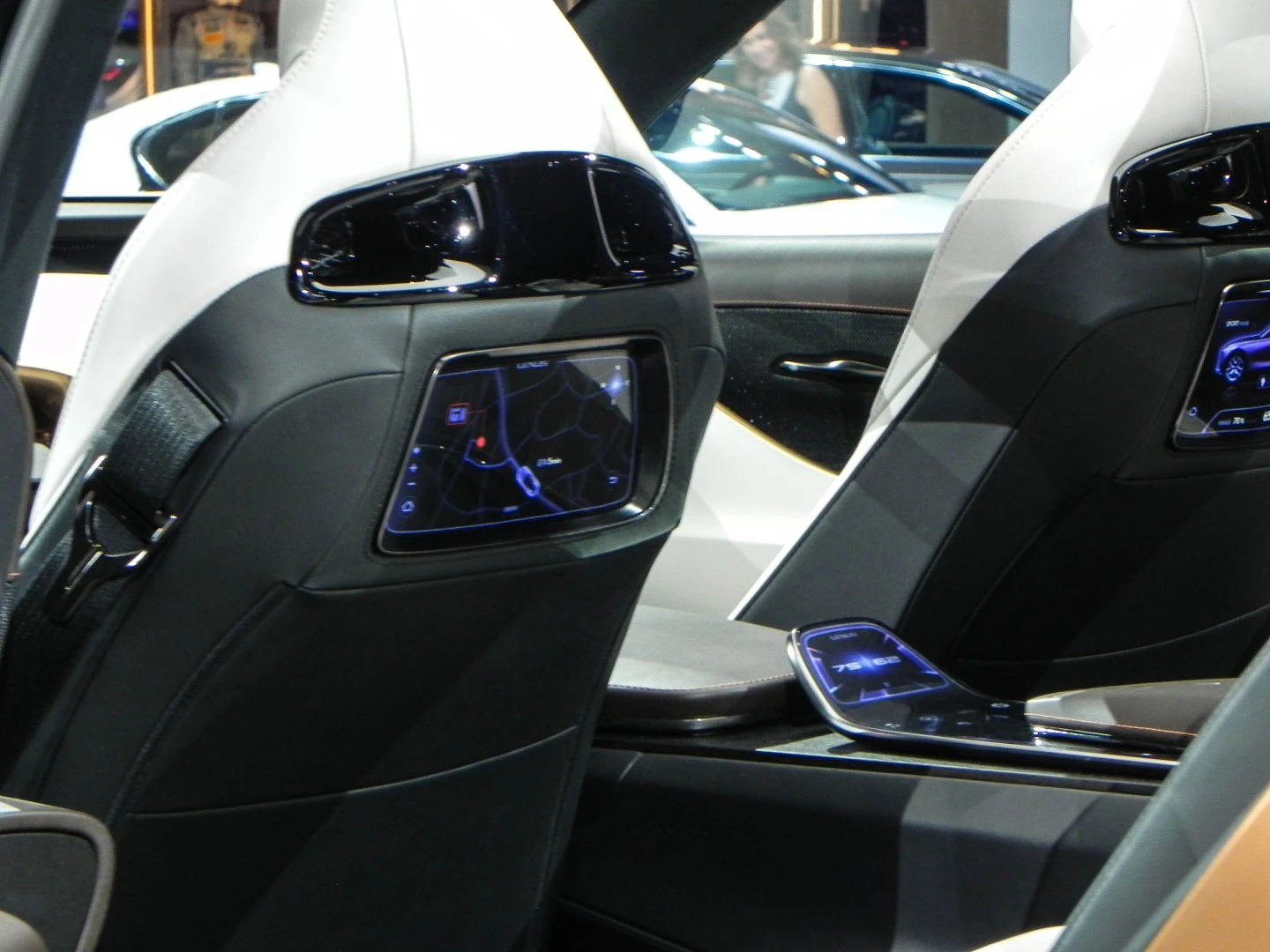 Inside, technology abounds within the LF-1 Limitless concept from Lexus