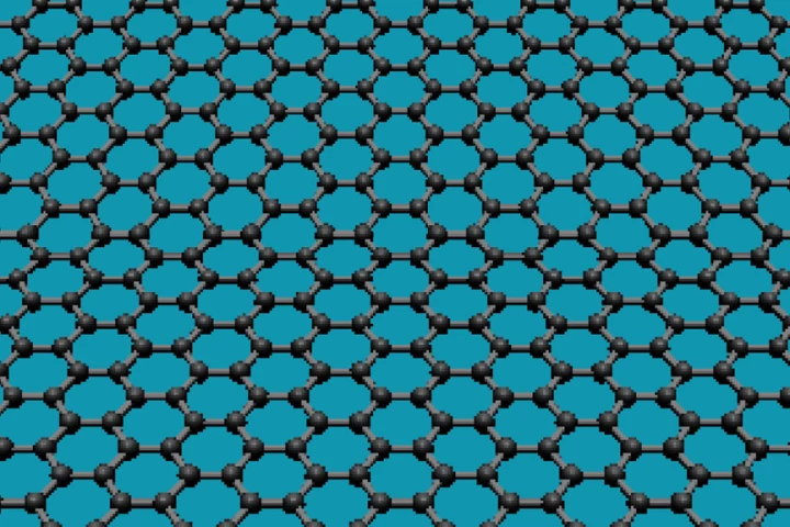 Graphene is a one-atom-thick planar sheet of carbon atoms that are densely packed in a honeycomb crystal lattice (Image: Lau lab UC Riverside)