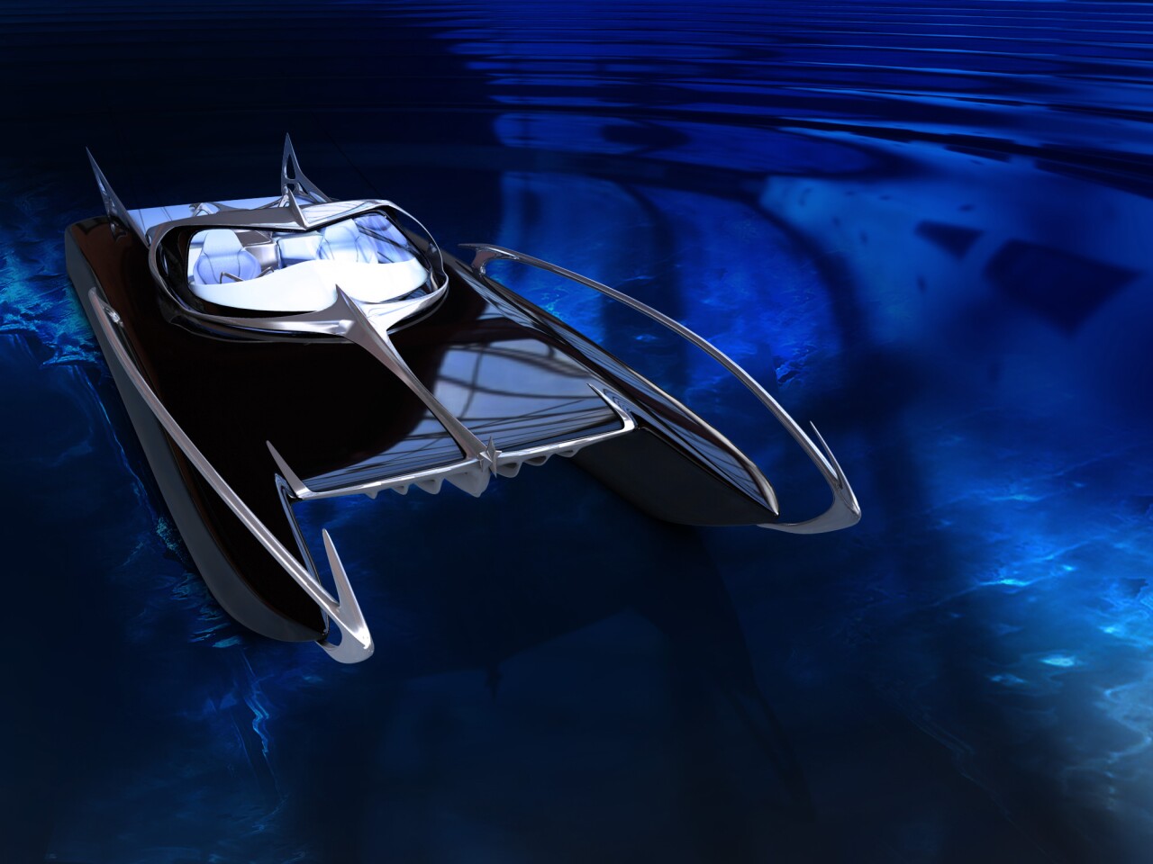 The Thierry Mugler Inspire Powerboat
